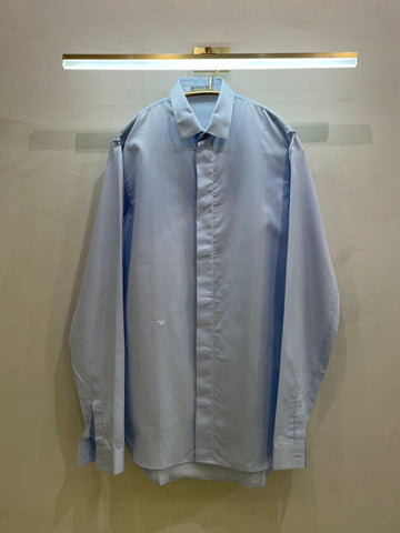 Dior Woven Men’s Shirt Sky Blue