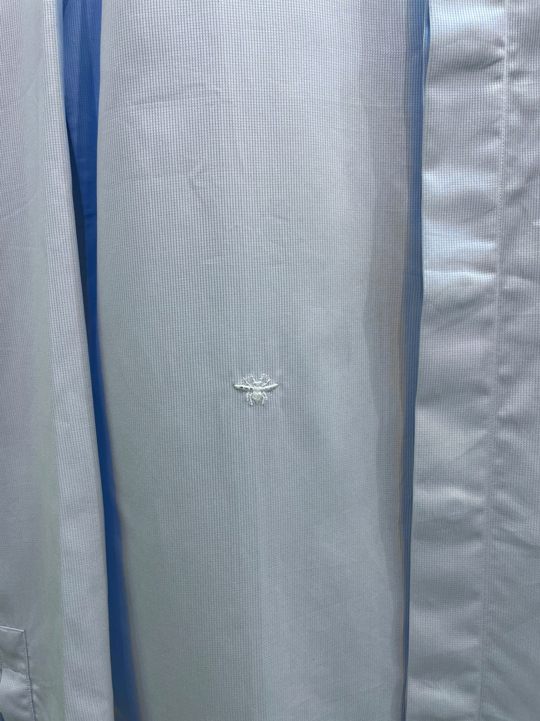 Dior Woven Men’s Shirt Sky Blue