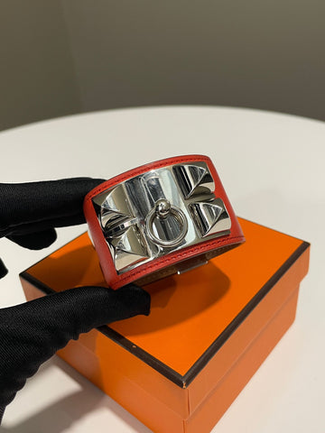 Hermes CDC Bracelet Orange Epsom