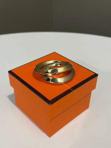 Hermes Scarf Ring LGHW