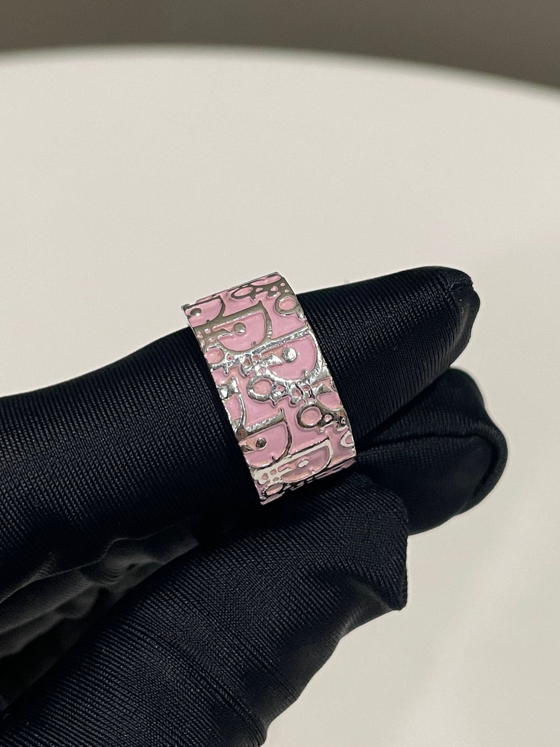 Dior Trotter   Ring Pink