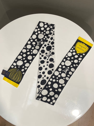 Louis Vuitton x Yayoi Kusama Painted Dots Bandeau Black / White / Yellow