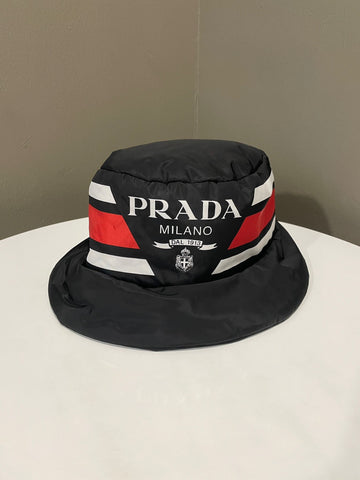 Prada Re-Nylon Bucket Hat Black