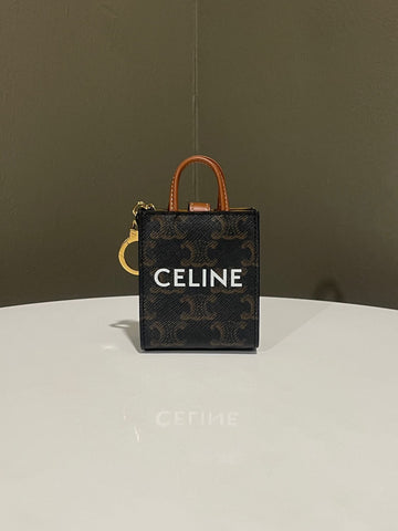 Celine Micro Vertical Cabas Triomphe Canvas