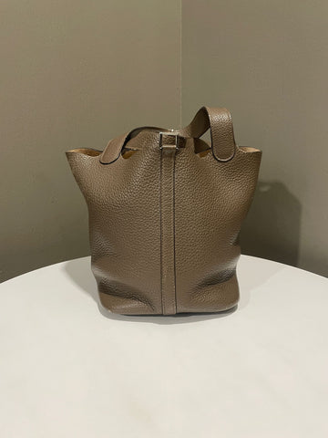 Hermes Picotin Lock 22 Etoupe Clemence
