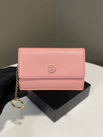 Chanel   Key Holder Sakura Grainy