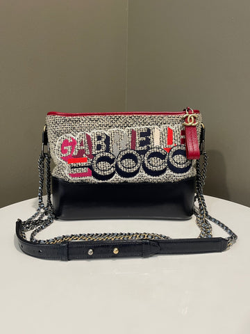 Chanel Gabrielle Coco Gabrielle Bag Multicolor Tweed