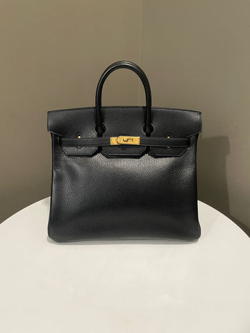 Hermes Birkin Hac 32 Black Ardennes