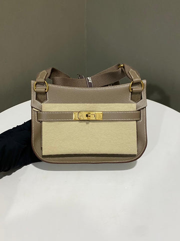 Hermes Jypsiere Mini Etoupe Evercolour
