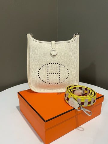 Hermes Mini Evelyn Nata Clemence