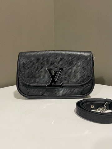 Louis Vuitton Buci Bag Black Epi Leather