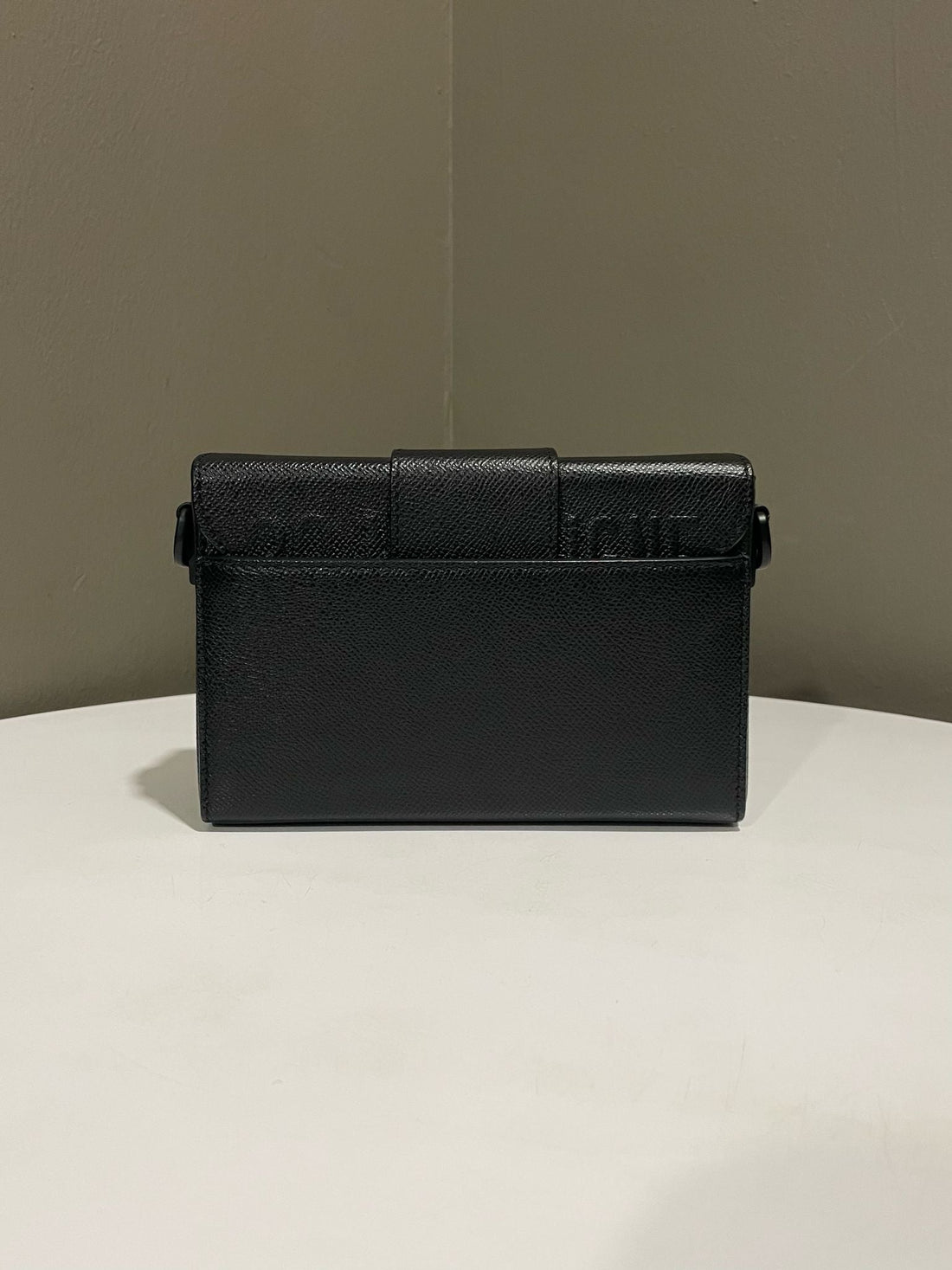 Dior Montaigne 30 Box Bag Black Grainy Ultramatte