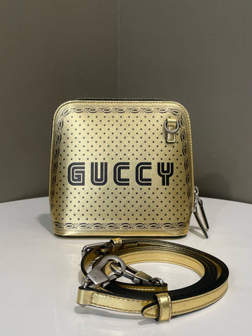 Gucci Guccy Sling Bag Gold