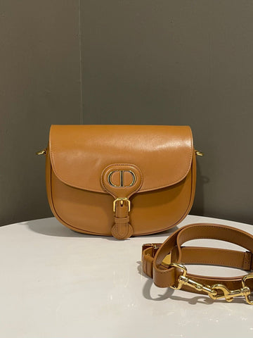 Dior Bobby Medium Camel Box Calfskin