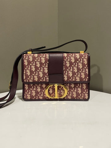Dior Montaigne 30 Red Oblique