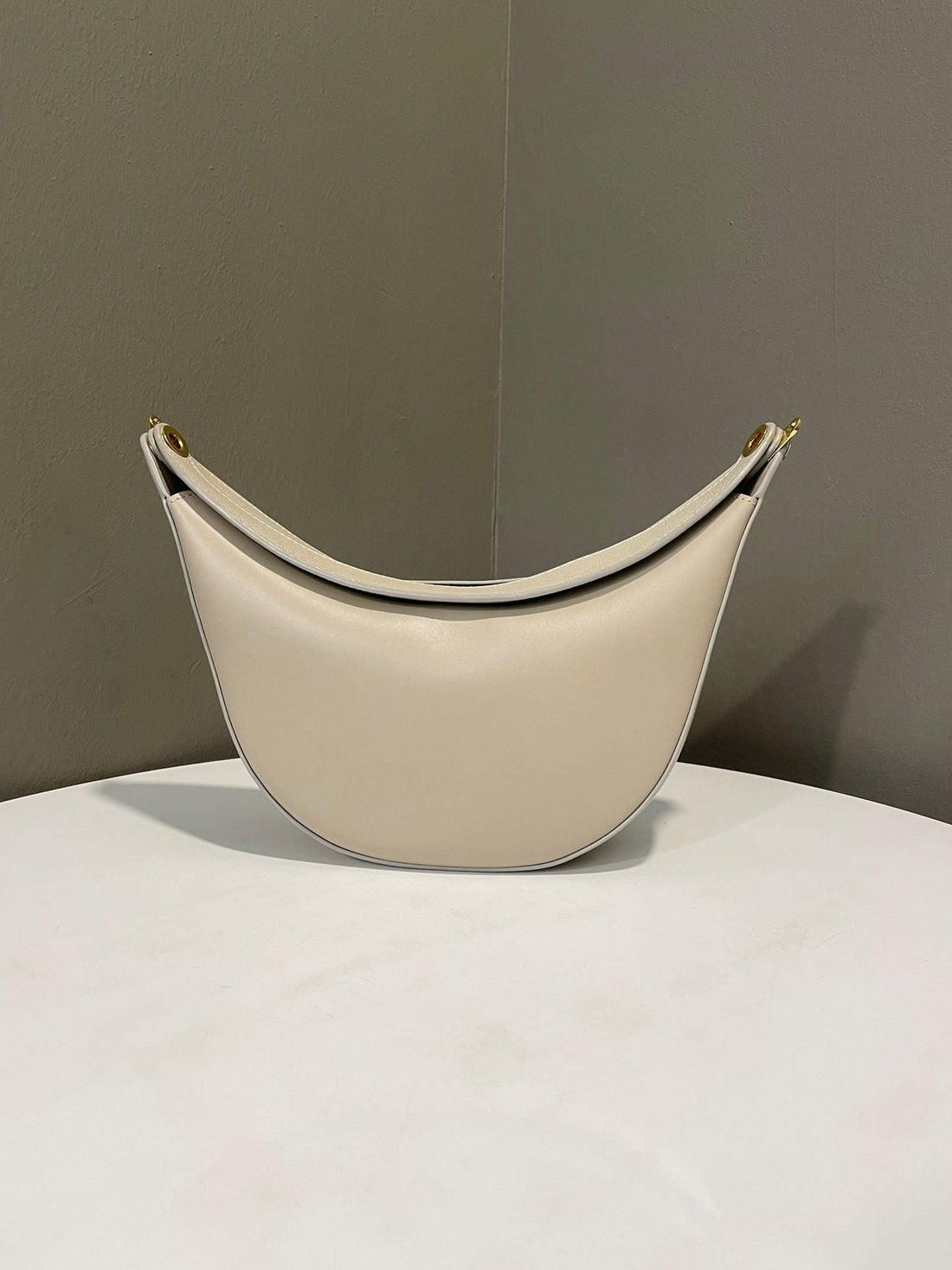 Loewe Luna Shoulder Bag Light Oat Calfskin