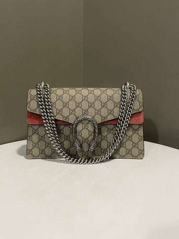 Gucci Dionysus GG Shoulder Bag Supreme Monogram