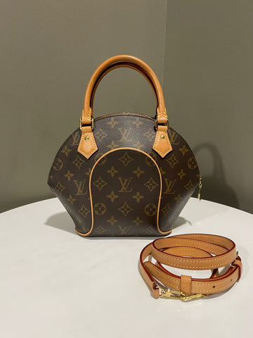 Louis Vuitton Ellipse PM Handbag Canvas Monogram