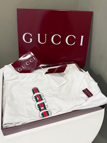 Gucci Cotton T-Shirt White 100% Cotton Size XXL