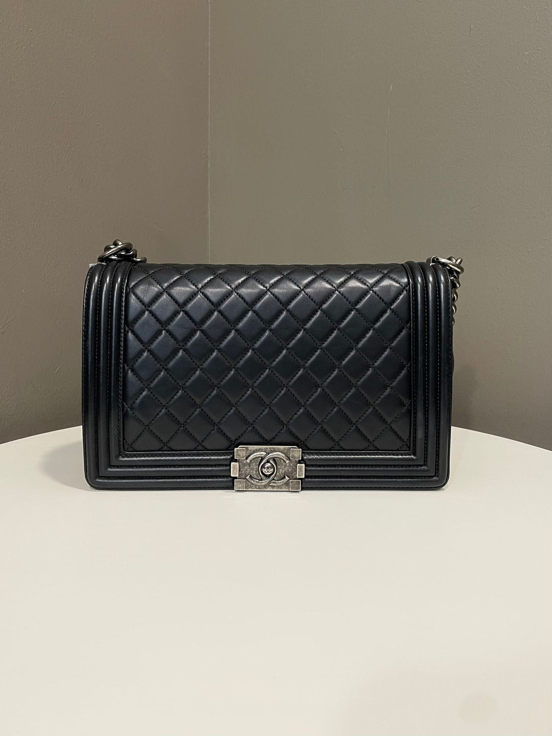 Chanel Quilted New Medium Boy Black