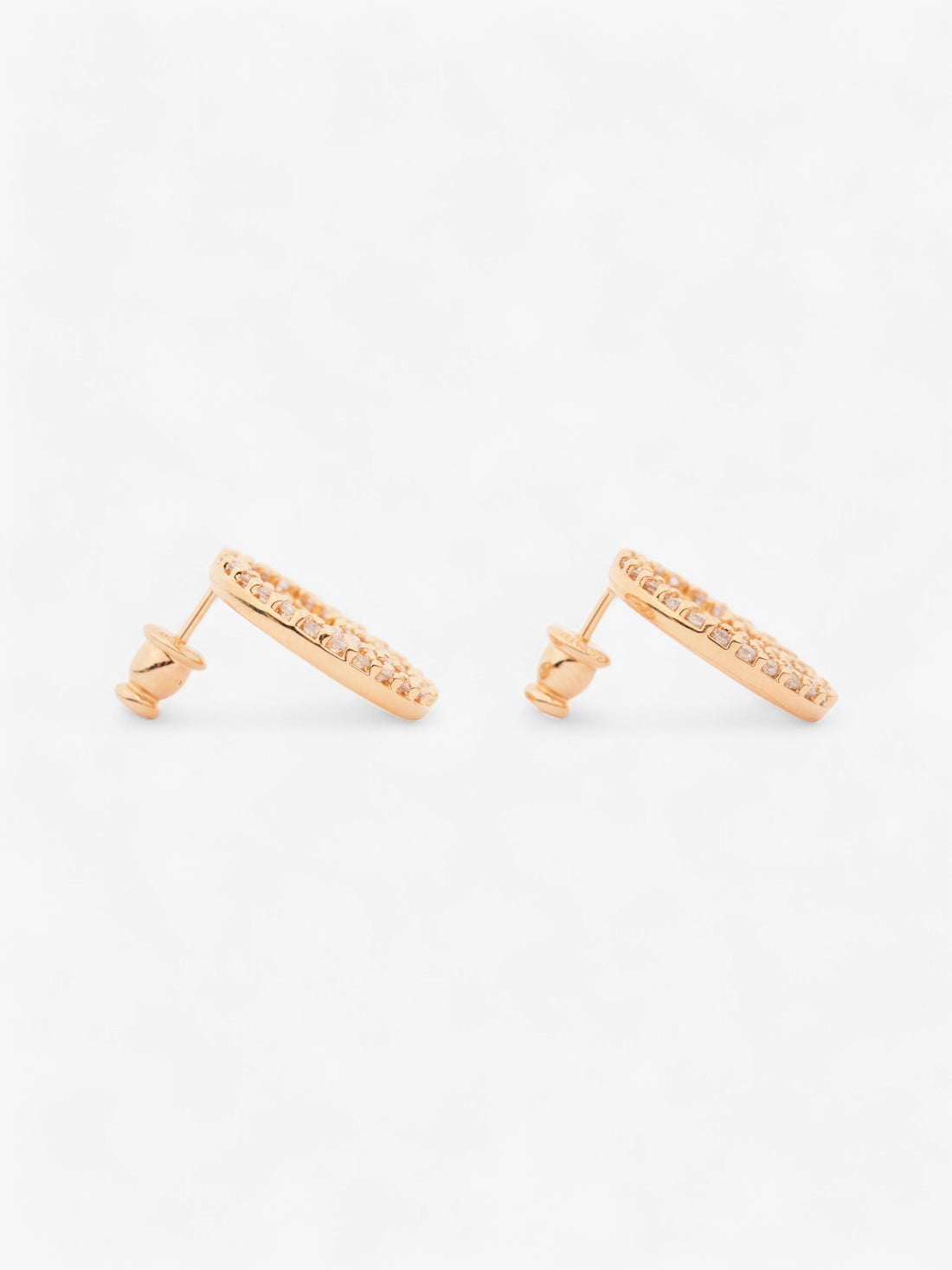 Fendi F is Fendi Earrings Gold Base Metal