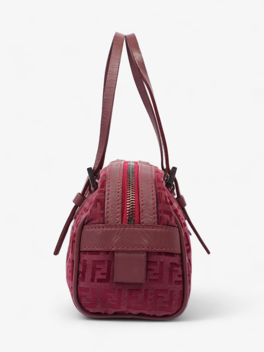 Fendi   Zucchino Red Canvas