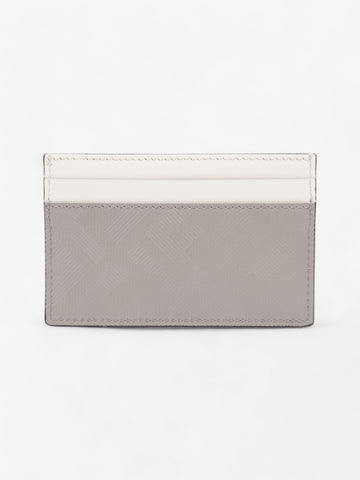 Fendi Shadow  Holder Grey / Off White Leather