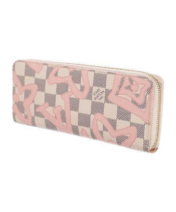 LV Clemence Wallet Damier Azur Canvas