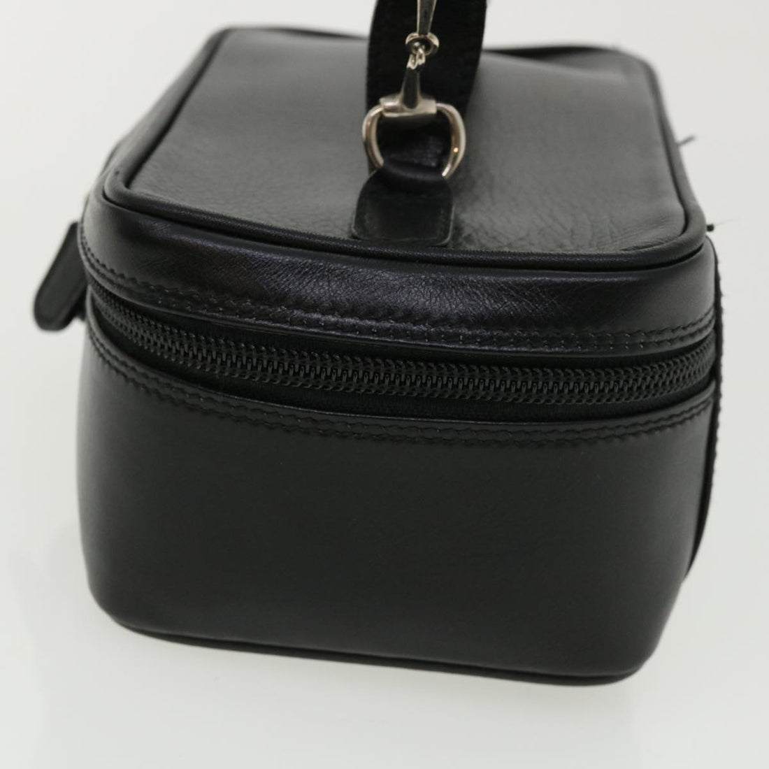 GUCCI Vanity Cosmetic Pouch Leather Black 032 270 0141  ac1828