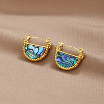Amalfi Turquoise Shell Earrings