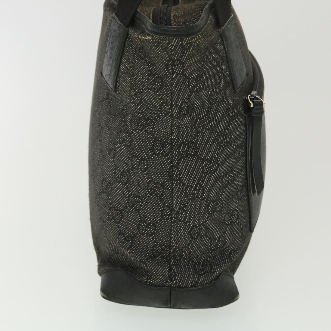GUCCI GG Canvas Tote Bag Black 28893  ar8950