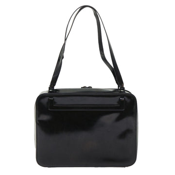 GUCCI Shoulder Bag Patent leather Black 0013091 3754  bs7235