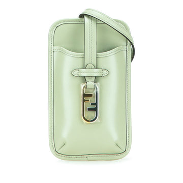 Fendi O'Lock Leather Shoulder Bag
