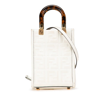 Fendi Sunshine Shopper Leather 2way bag