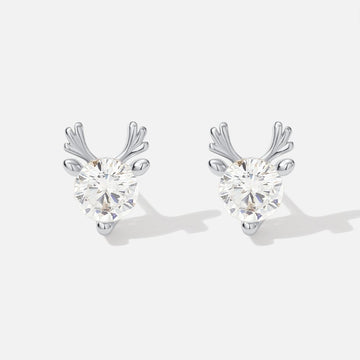 Crystal Rudolph Earrings