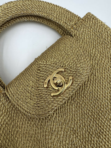 Chanel 1998   Woven Top Handle Bag