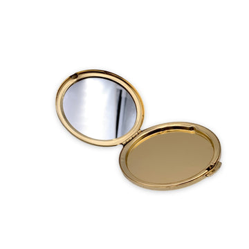 FENDI   Round Folding Cosmetic Makeup Pocket Mirror