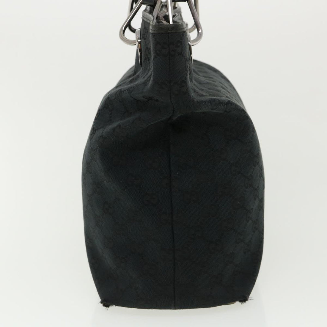 GUCCI GG Canvas Shoulder Bag Black 140274  ep717