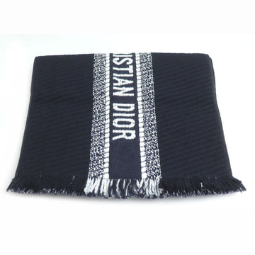 Dior Logo Oblique Wool Silk Scarf