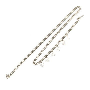 Chanel Coco Mark CHANEL Logo Necklace