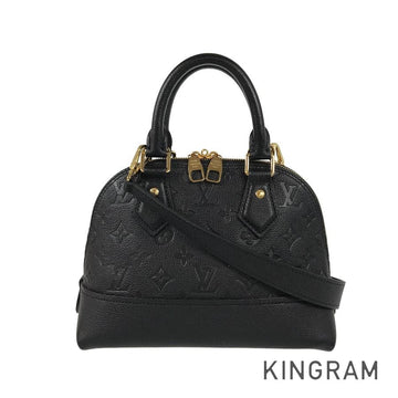 LOUIS VUITTON Monogram Empreinte Neo Alma BB M44829 Hand bag
