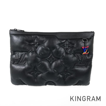 LOUIS VUITTON Monogram Embossed Pochette A4 M68775 Clutch bag
