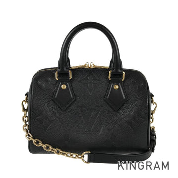 LOUIS VUITTON Monogram Empreinte Speedy Bandouliere 20 M58953 Hand bag