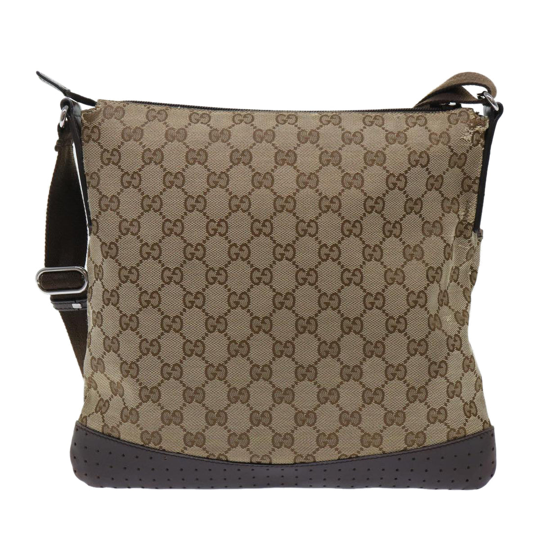 GUCCI GG Canvas Shoulder Bag Beige 145857  fm2595
