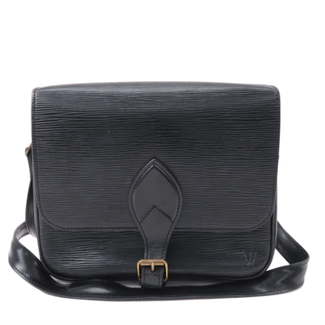 Louis Vuitton Epi Cartouchiere Shoulder Bag Noir M52242  d