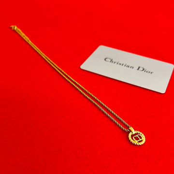 Christian Dior CD Motif Necklace