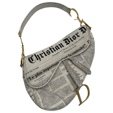 Dior by John Galliano Newspaper Saddle Bag