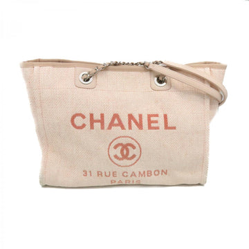 Chanel Dauville light pink bag