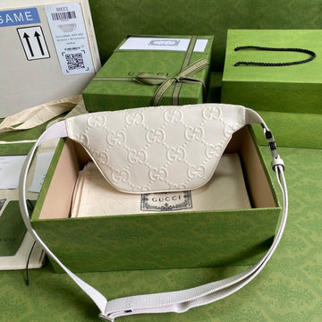 Gucci GG Embossed Belt Bag