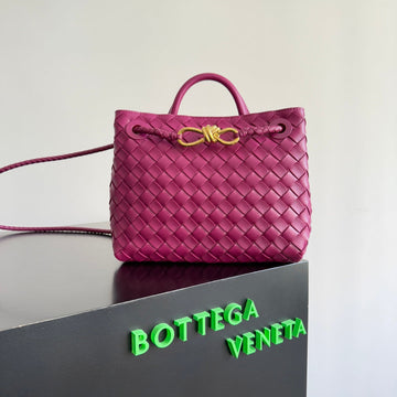 BOTTEGA VENETA 25S ANDIAMO 25 IN RASPBERRY PINK CALFSKIN House Of Sarah